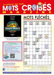 Mots Croisés Magazine N.3174 - 16 Juillet 2025