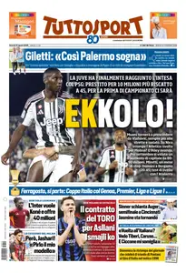TuttoSport - 15 Agosto 2025
