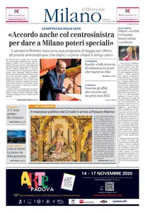 il Giornale Milano - 9 Novembre 2025