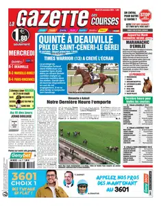 La Gazette des Courses - 26 Novembre 2024