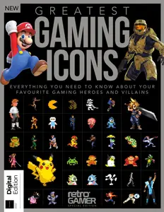 Retro Gamer Presents - Greatest Gaming Icons - 7th Edition - April 2025