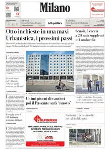 la Repubblica Milano - 18 Agosto 2025