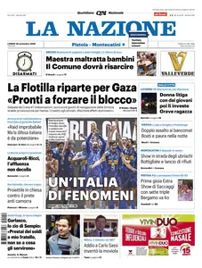 La Nazione Pistoia Montecatini - 29 Settembre 2025