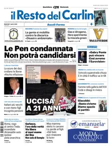Il Resto del Carlino Ascoli Fermo - 1 Aprile 2025