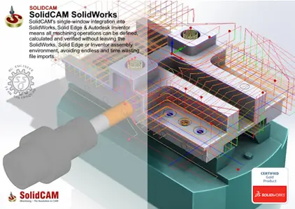 SolidCAM 2023 SP3 HF5 for SolidWorks