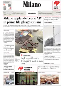 la Repubblica Milano - 9 Maggio 2025