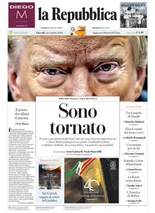 la Repubblica - 7 Novembre 2024