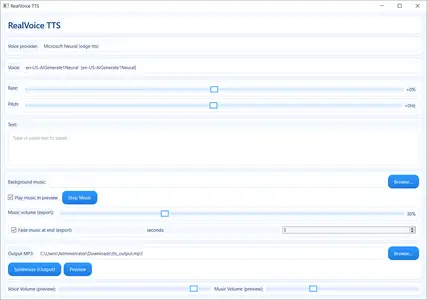 RealVoice Text to Speech 1.0.0 Portable