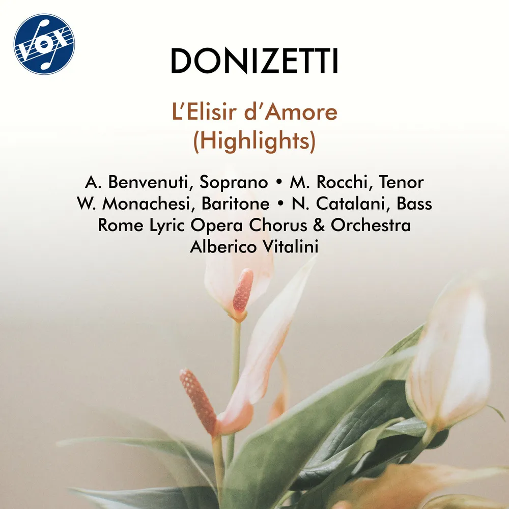 Rome Lyric Opera Orchestra, Alberico Vitalini - Donizetti: L'elisir d'amore, A. 36 (Highlights) (Remastered) (1973/2026) 24/96