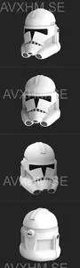 Clone Trooper Helmet TCW Phase 2