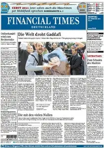 Financial Times Deutschland vom 28 Februar 2011