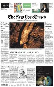 International New York Times - 15-16 December 2018