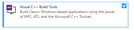 Microsoft Visual Studio 2017 version 15.4 Build Tools