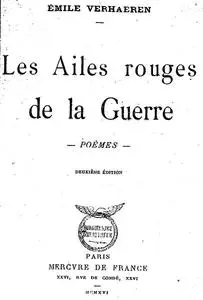 «Les ailes rouges de la guerre» by Émile Verhaeren