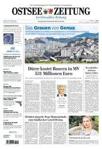 Ostsee Zeitung Greifswalder Zeitung - 15. August 2018