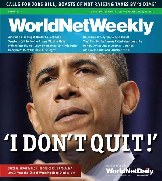 WorldNetWeekly - No.4 (23-29 January 2010)