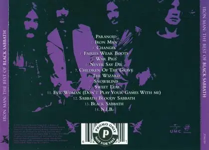 Black Sabbath - Iron Man: The Best Of Black Sabbath (2012)