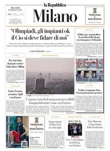 la Repubblica Milano - 21 Febbraio 2024