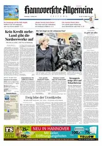 Hannoversche Allgemeine Zeitung - 11.10.2012