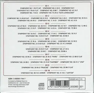 W.A.Mozart - 46 Symphonies (Alessandro Arigoni) CD5 of 10
