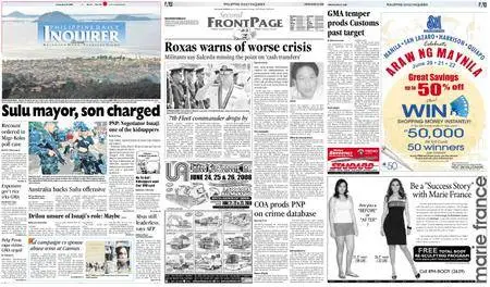 Philippine Daily Inquirer – June 20, 2008