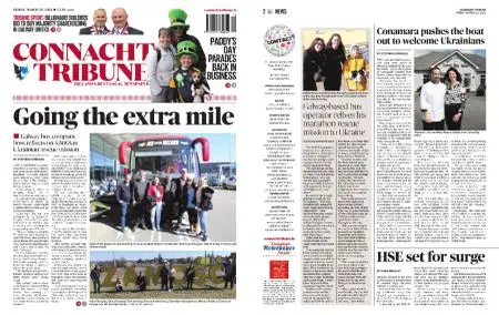 The Connacht Tribune – March 25, 2022