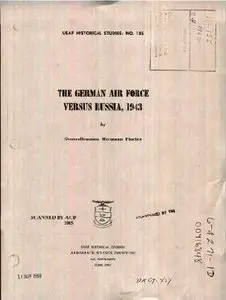 The German Air Force versus Russia, 1943