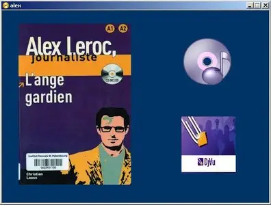 Alex Leroc: L'Ange Gardien - Livre & CD
