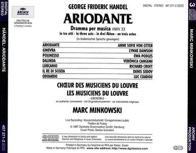 Marc Minkowski, Les Musiciens du Louvre - George Frideric Handel: Ariodante (1997)