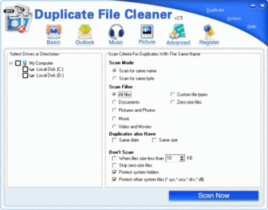 Duplicate File Cleaner v2.5.2.128 + Portable