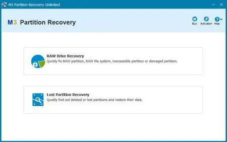 M3 Partition Recovery 4.6.5 Professional / Server / Unlimited