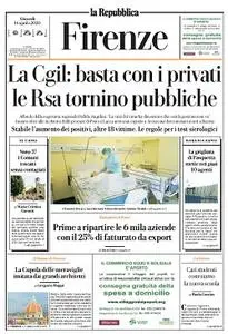 la Repubblica Firenze - 16 Aprile 2020