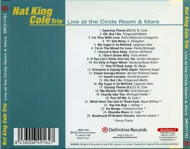 Nat King Cole Trio - Live at the Circle Room & More (1999)
