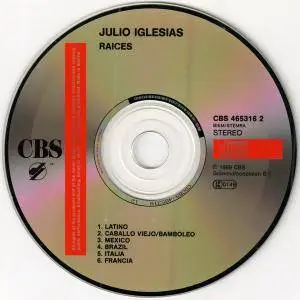 Julio Iglesias - Raices (1989)