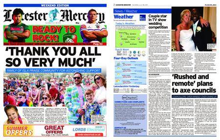 Leicester Mercury – July 28, 2018