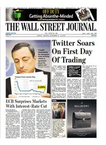 The Wall Street Journal (Europe) November 08 2013