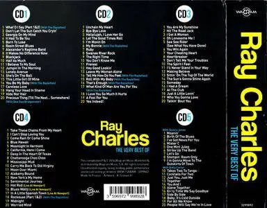 Ray Charles - The Very Best Of Ray Charles (2014) 5CD Box Set