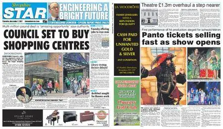 Shropshire Star Shrewsbury Edition – December 07, 2017