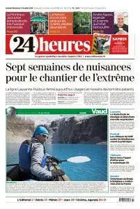24 Heures du Samedi 7 et Dimanche 8 Juillet 2018
