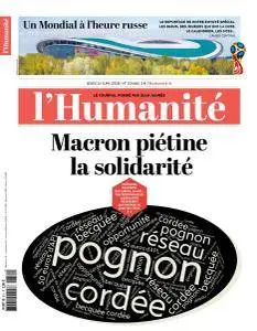 L'Humanite du Jeudi 14 Juin 2018