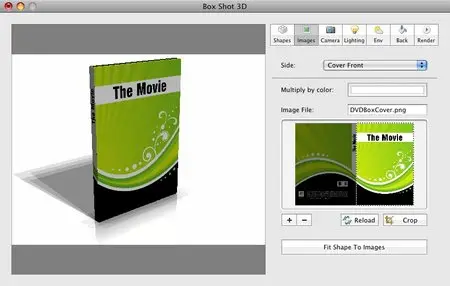 Box Shot 3D 2.13.3 (Mac Os X)