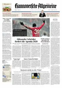 Hannoversche Allgemeine Zeitung - 11.03.2013