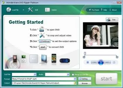 Wondershare DVD Ripper Platinum v3.2.41