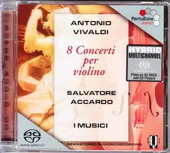 I Musici, Salvatore Accardo - Antonio Vivaldi: 8 Concerti per violino (1975/2004) [SACD] PS3 ISO