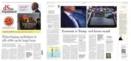 De Standaard – 25 maart 2020