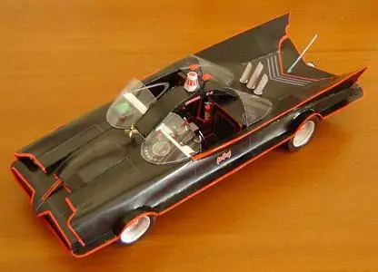 1966 Batmobile Papercraft
