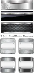 Vectors - Metal Design Elements