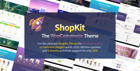 ThemeForest - ShopKit v1.3.1 - The WooCommerce Theme - 19438294