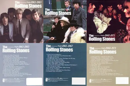 Rolling Stones - Singles 1963-1965, 1965-1967 & 1968-1971 (2004-2005) [3 Box-Set, ABKCO]