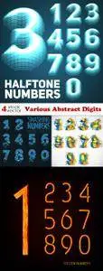 Vectors - Various Abstract Digits